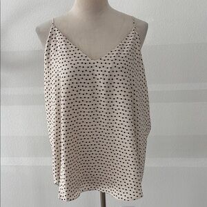 Polka Dot Spaghetti Strap Top